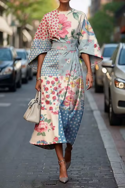 Mabel – Elegant Floral Summer Dress
