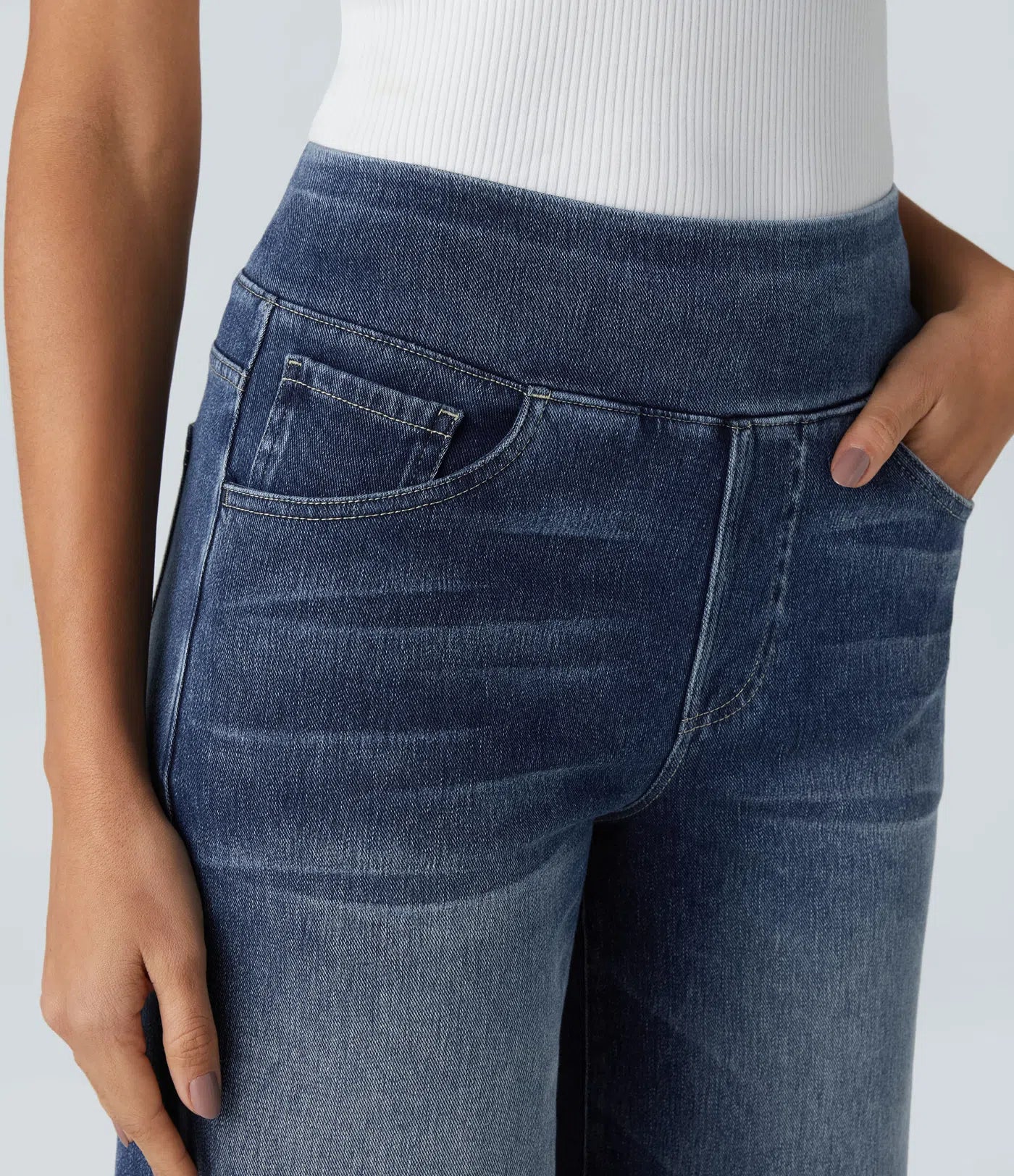 Marlowe – High-waist shaping comfort trousers