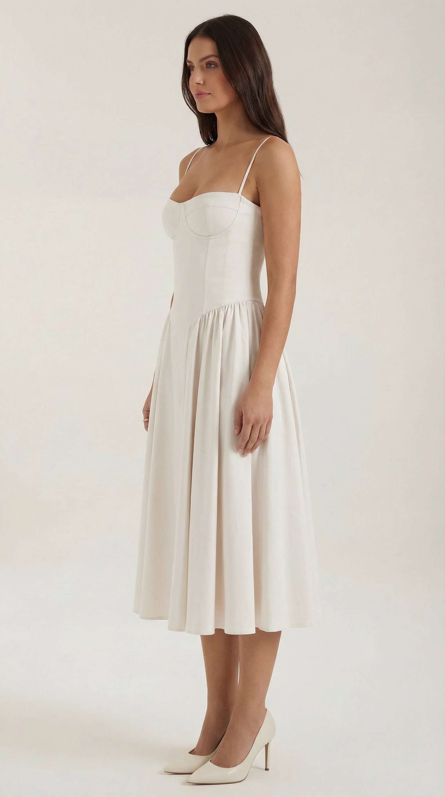 Ophelia – Romantic Cottage-Core Midi Dress