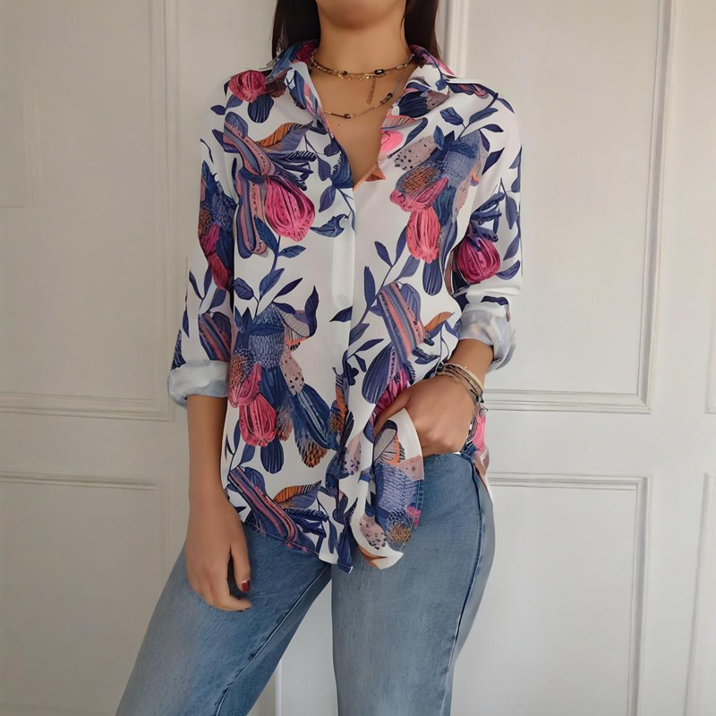 Mila | Elegant Blouse In Viscose