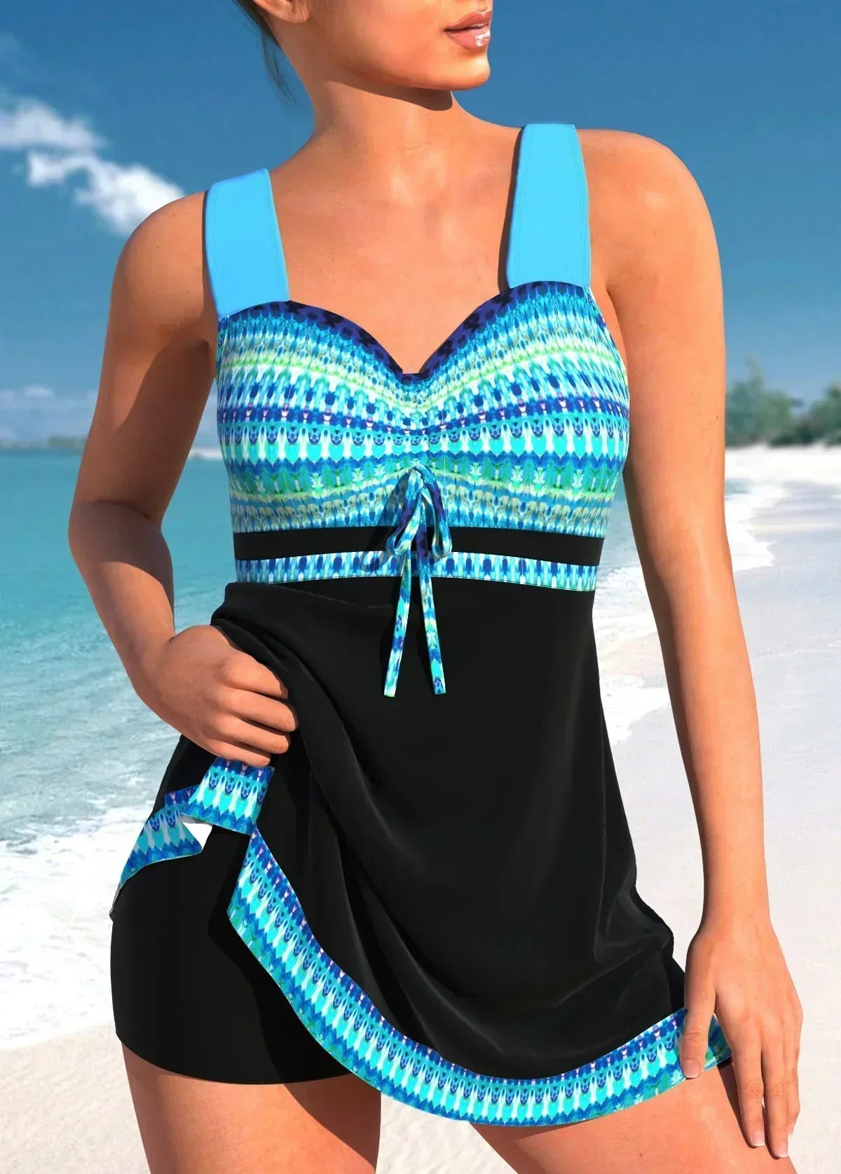 Marbella | Swimsuit with Skirt