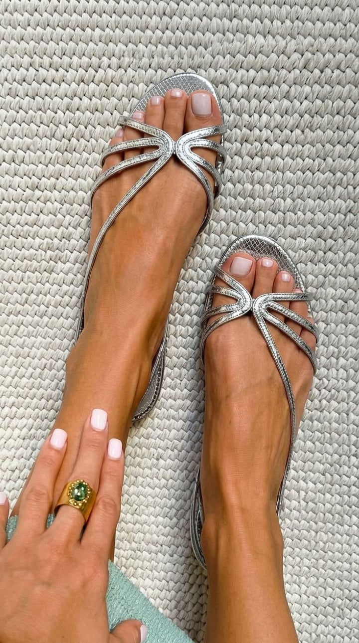 Ginevra | Gold Sandals Summer Elegance