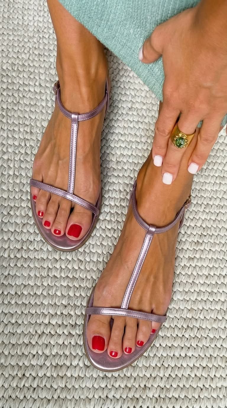 Rosalba | Gold Sandals Spring