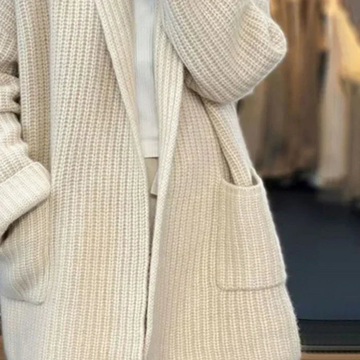 Beatrice | Cozy Pocket Knit Cardigan