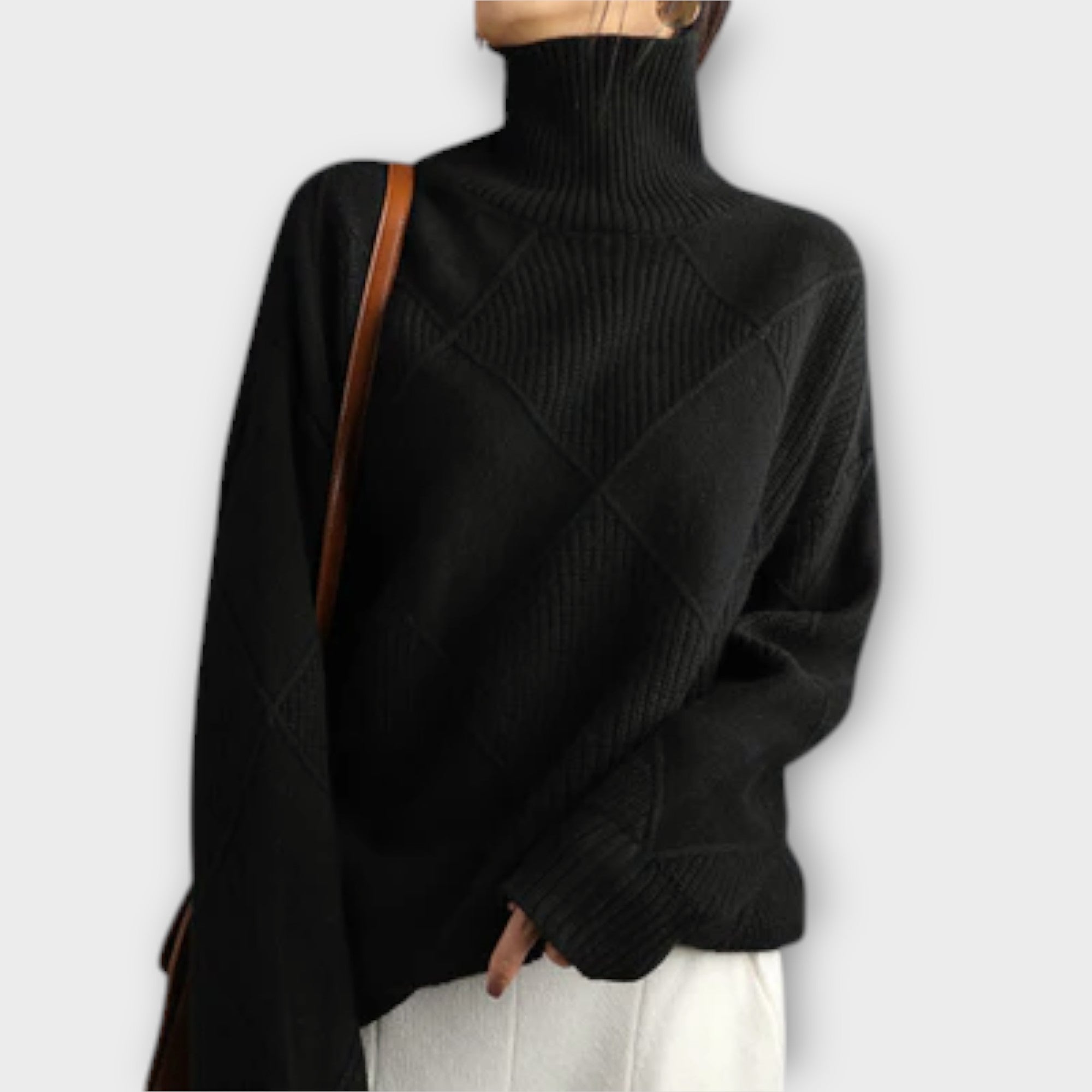 Melanie - Cosy Turtleneck Jumper