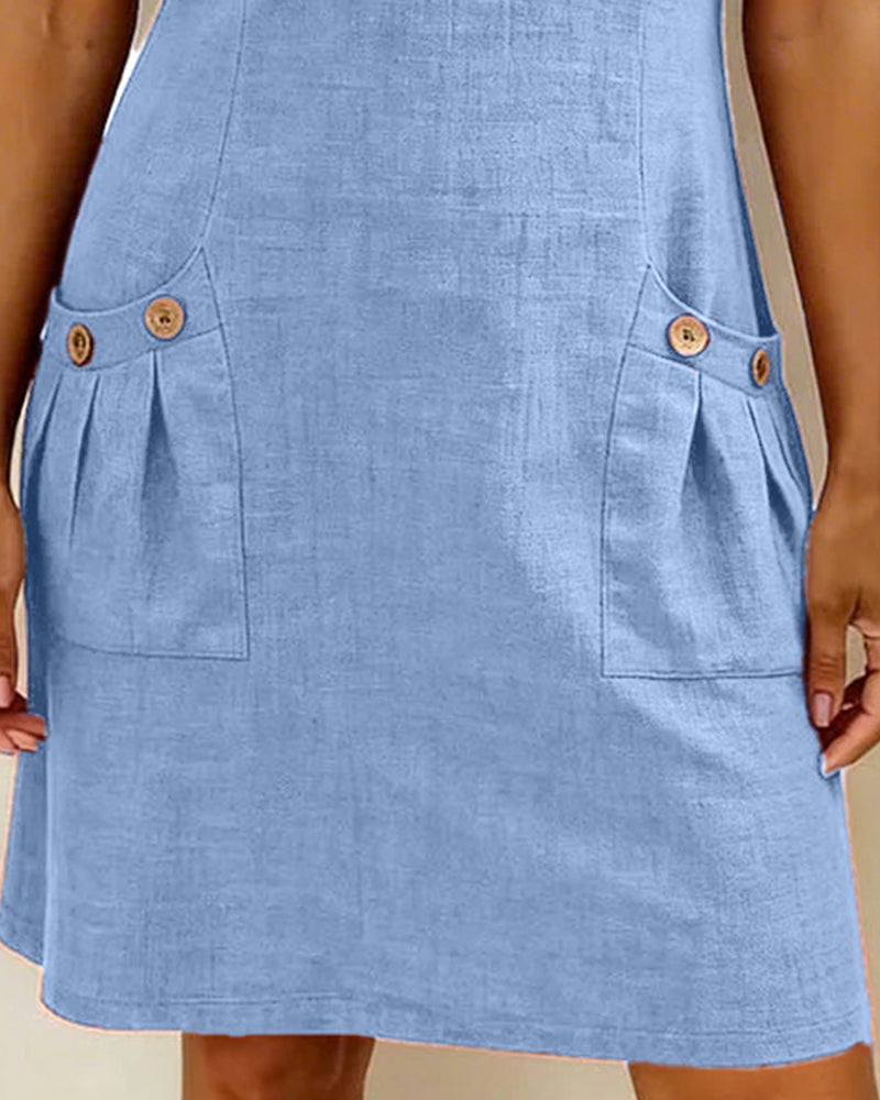 Lina Dress — Natural Elegance for Everyday