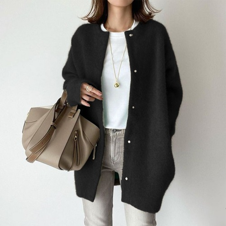 Charlotte | Elegant Cable Knit Cardigan