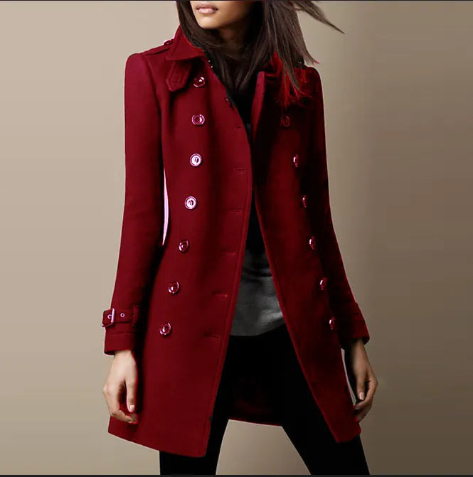 Calora | Womens Tailored Trench Coat