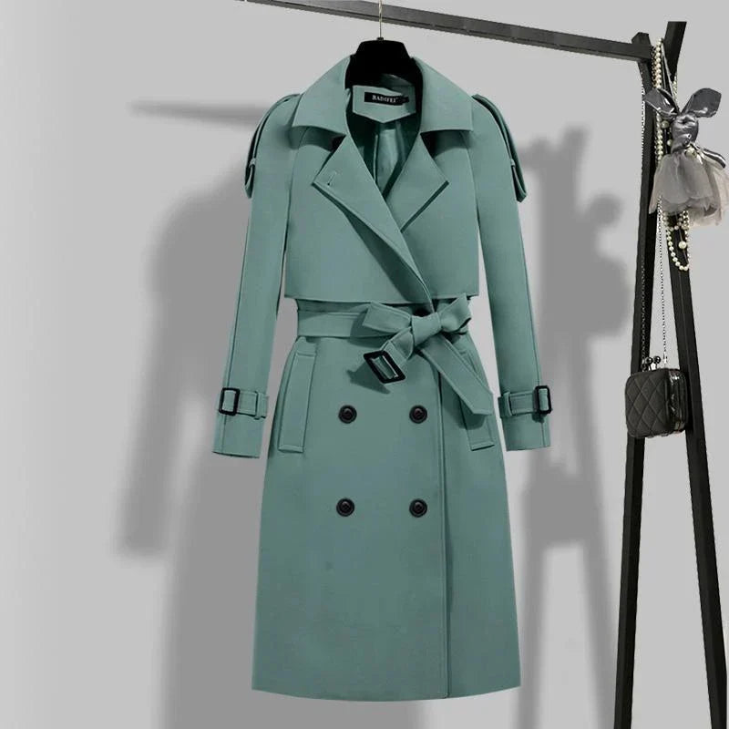 Fay | Womens Trench Coat with Tie Belt