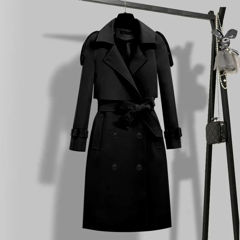 Fay | Womens Trench Coat with Tie Belt