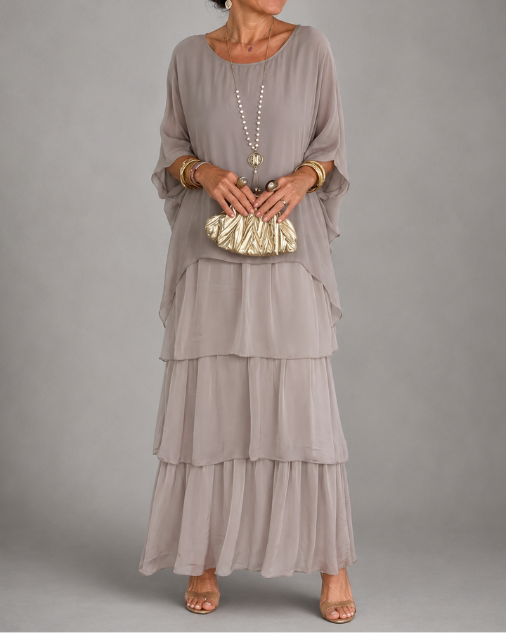 Lara | Elegant Flowing Maxi Dress