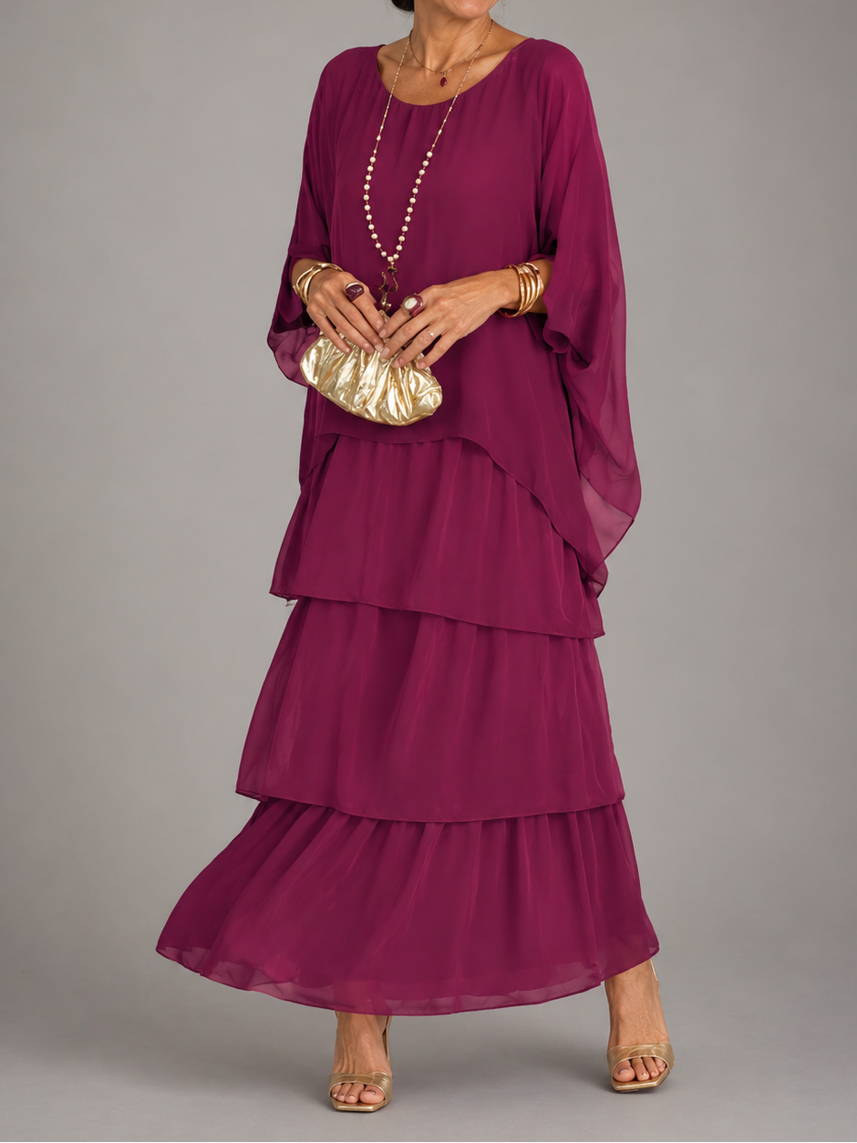 Lara | Elegant Flowing Maxi Dress