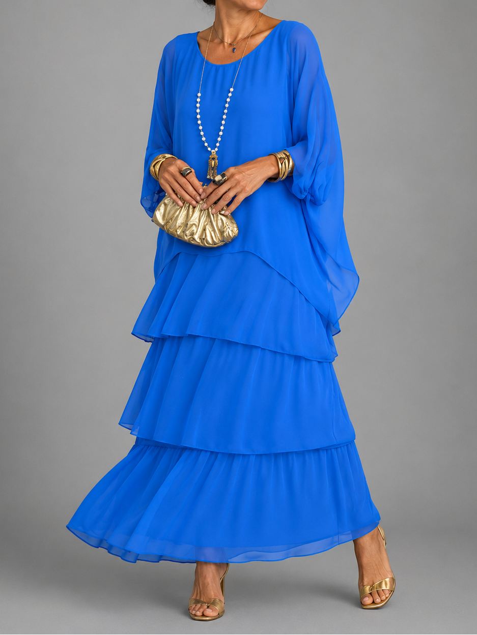 Lara | Elegant Flowing Maxi Dress
