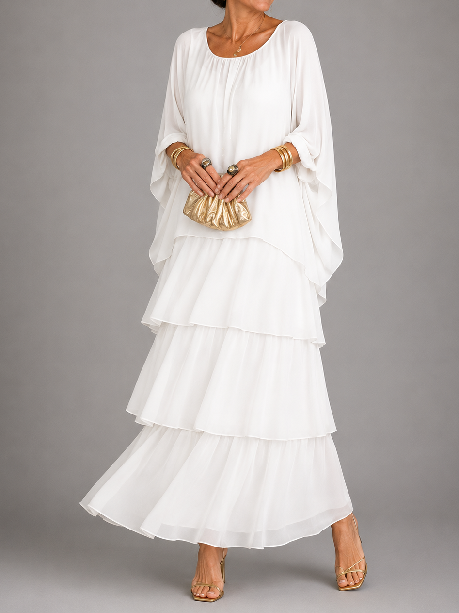 Lara | Elegant Flowing Maxi Dress