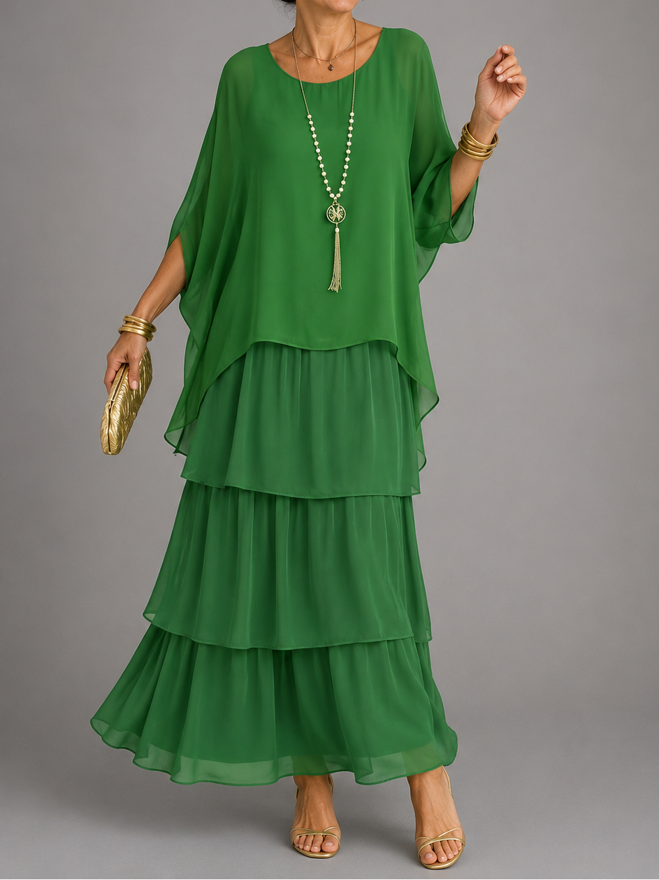 Lara | Elegant Flowing Maxi Dress