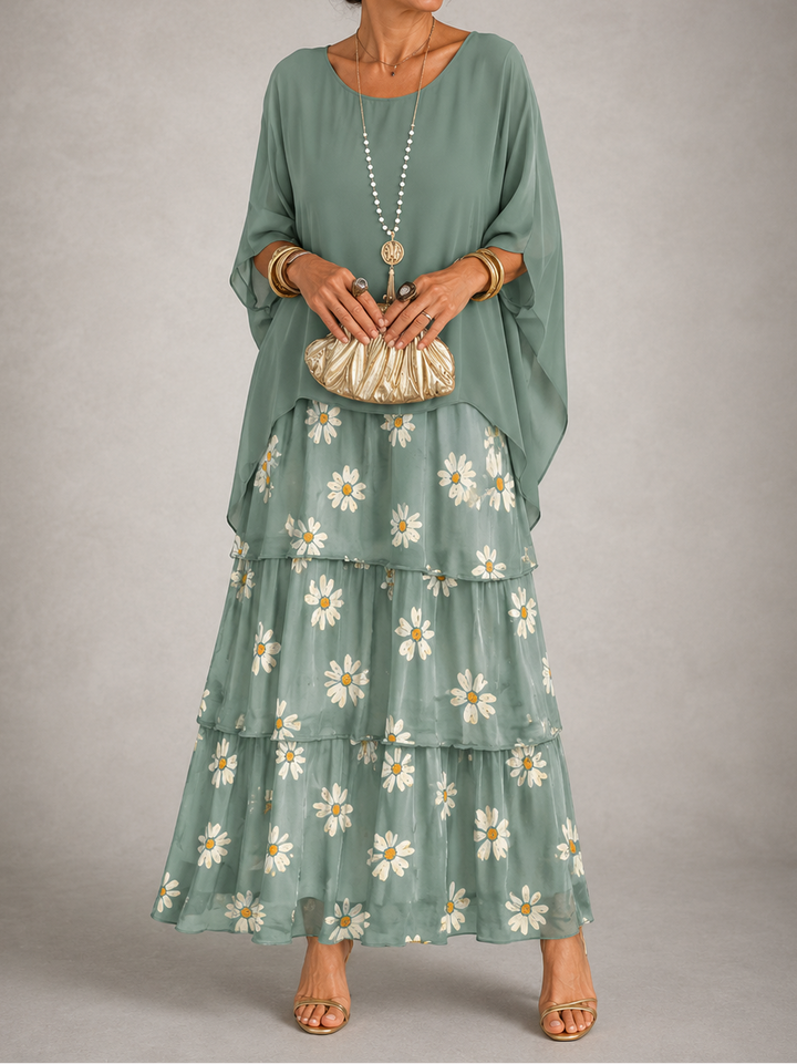 Lara | Elegant Flowing Maxi Dress