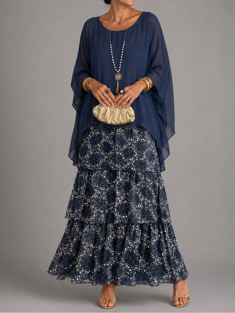 Lara | Elegant Flowing Maxi Dress
