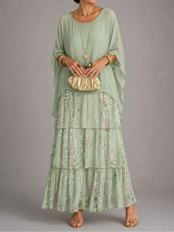 Lara | Elegant Flowing Maxi Dress