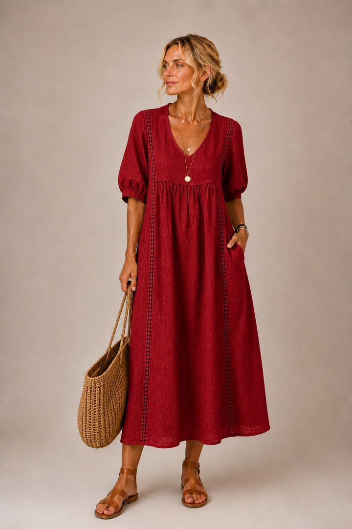Barbara | Summer Midi Dress