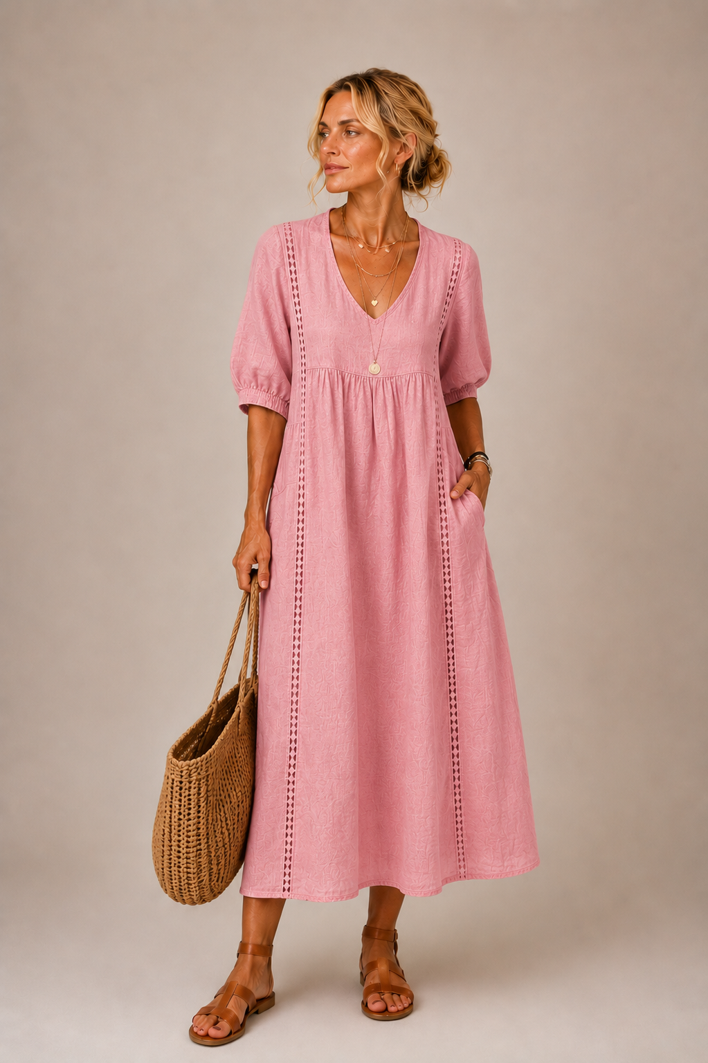 Barbara | Summer Midi Dress
