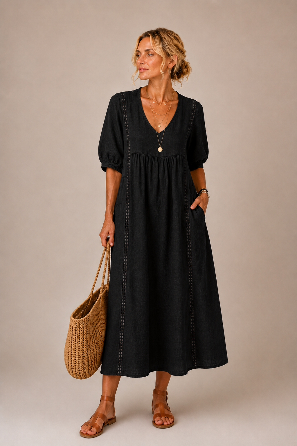 Barbara | Summer Midi Dress