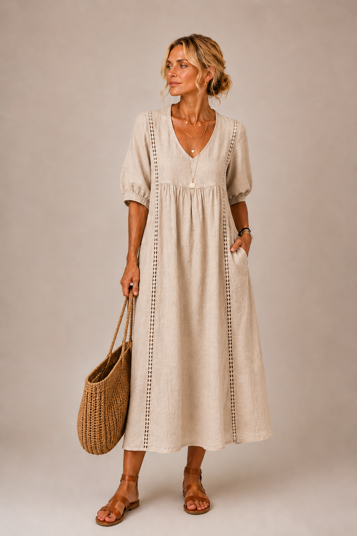 Barbara | Summer Midi Dress