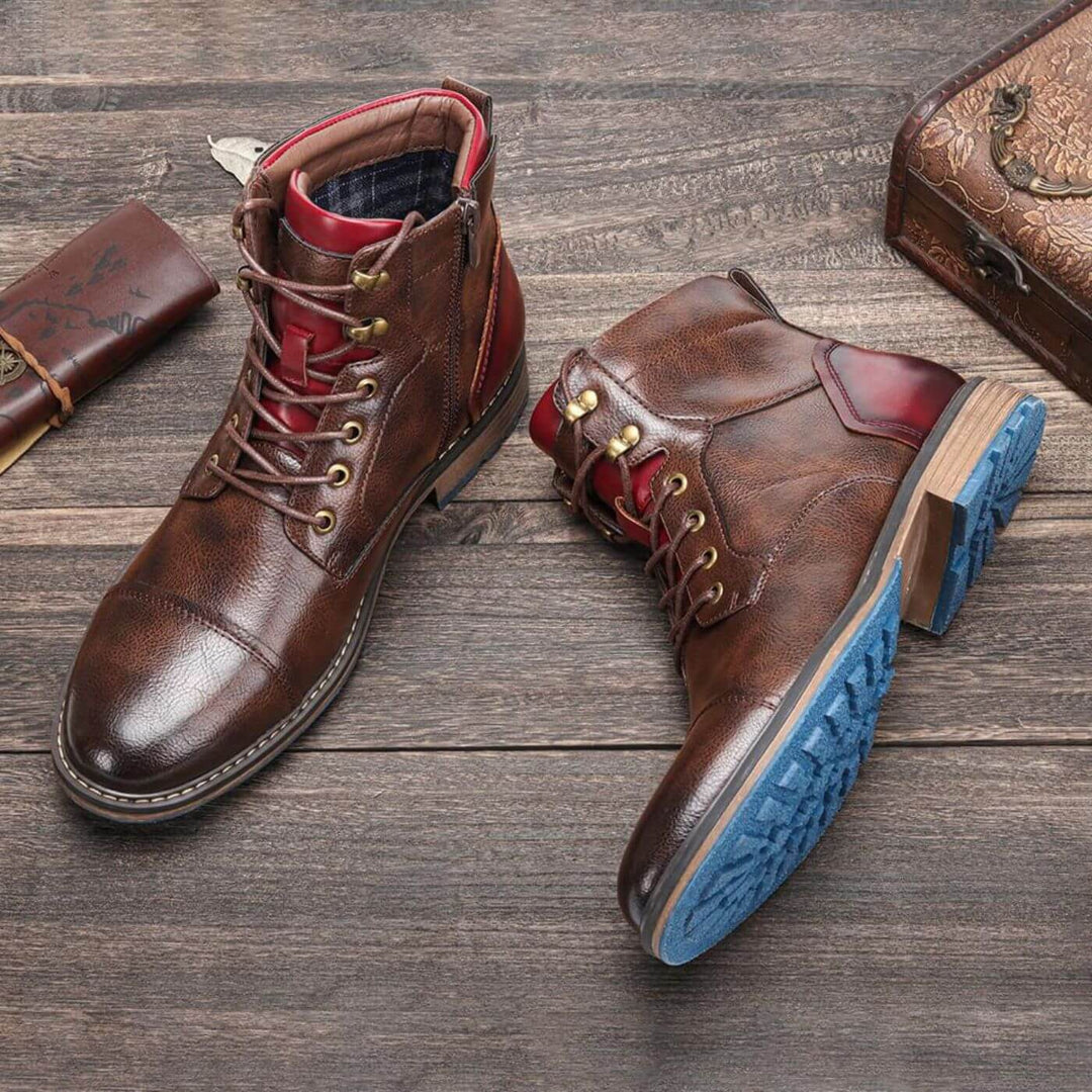 Jacob – Premium Leather Oxford Boots