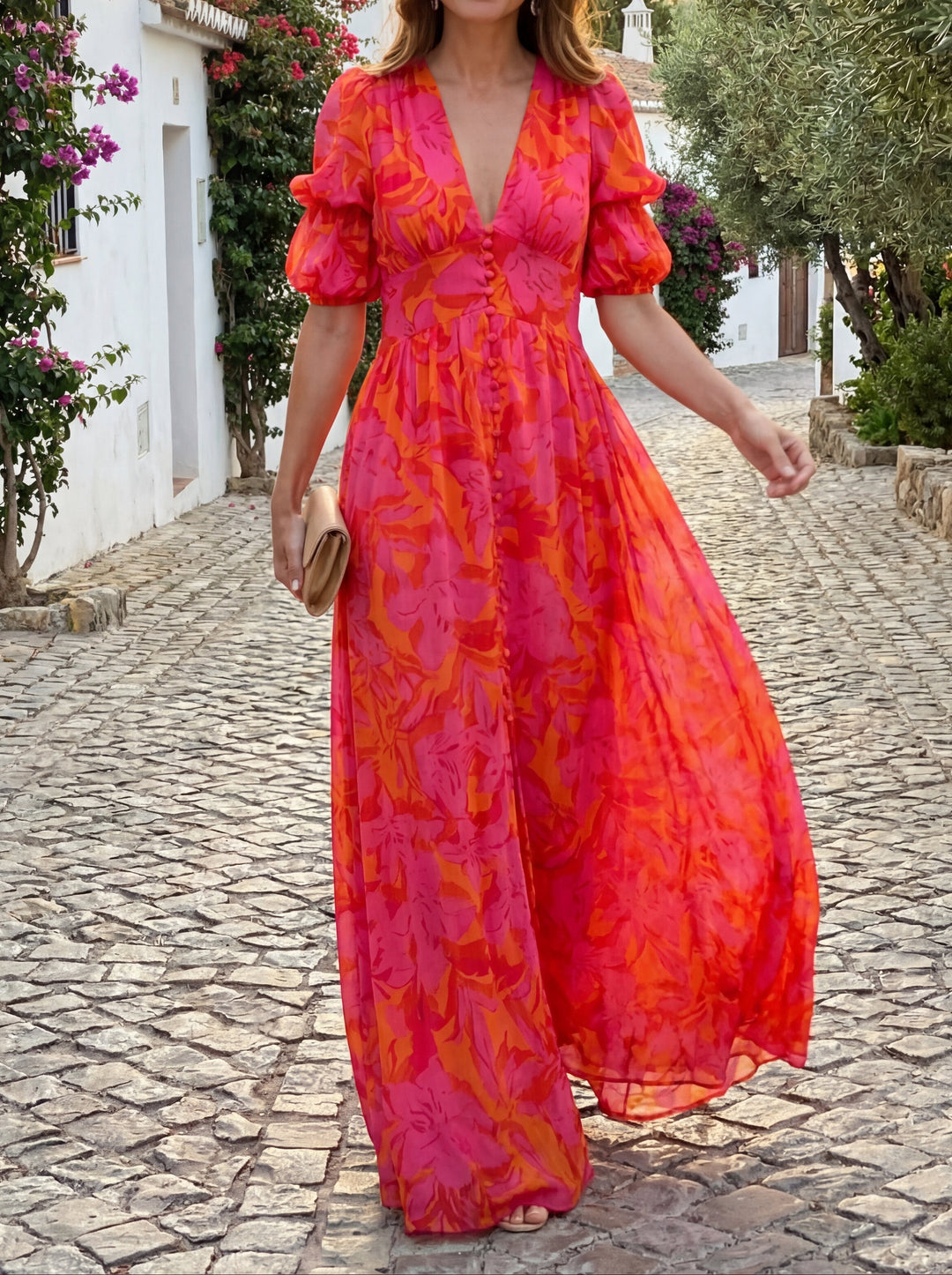 Olvera Silk Dress - Unmatched Elegance