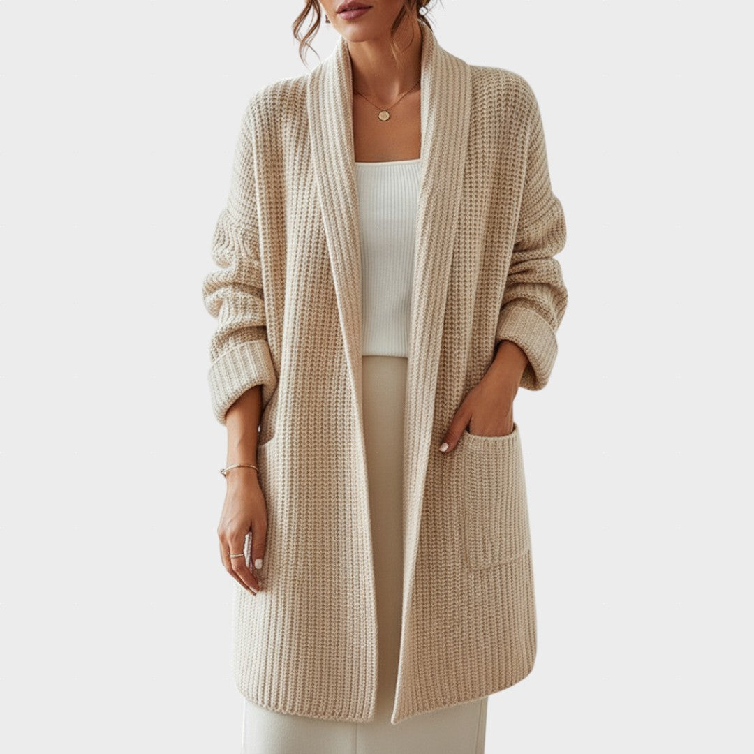Beatrice | Cozy Pocket Knit Cardigan