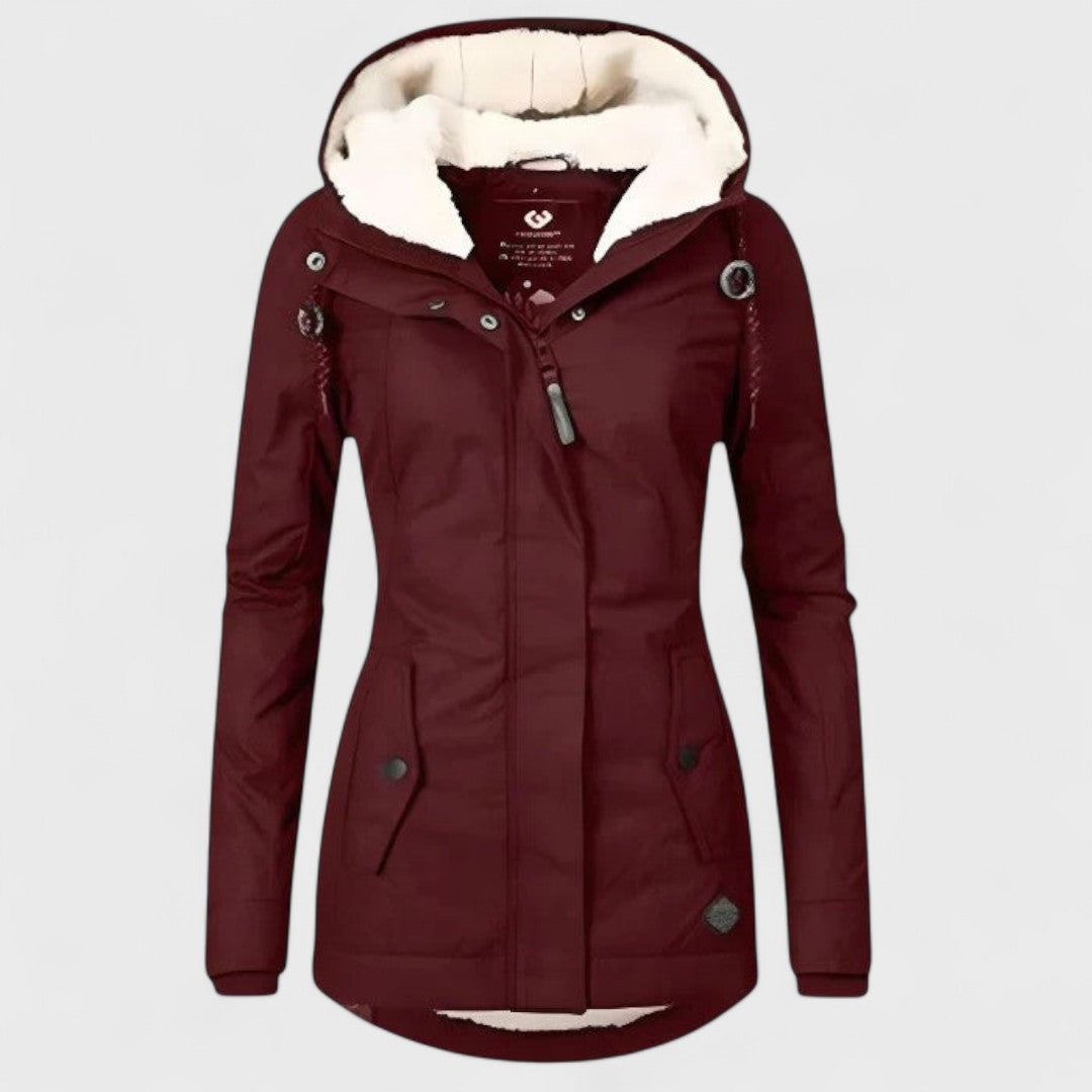 Amelie | Wool Blend Winter Coat