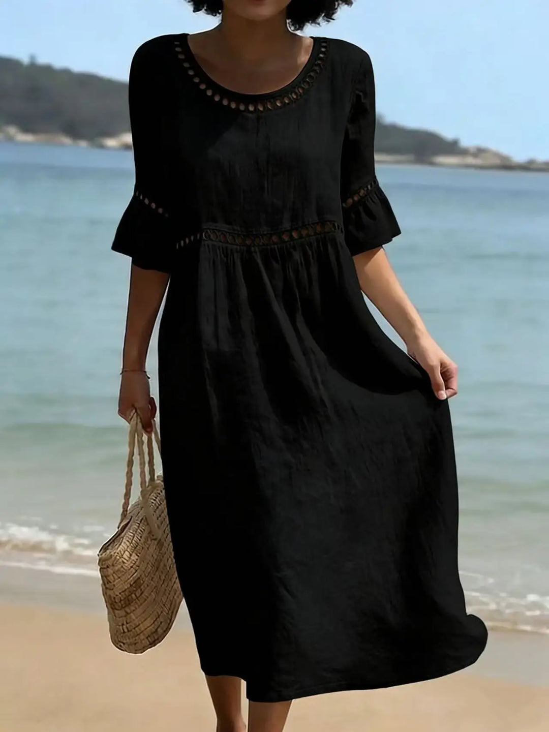 Mabel - Long Dress with Tummy Control Effect