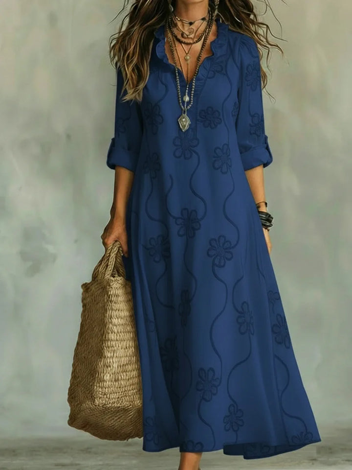 Brenda | Tummy-Flattering Floral Summer Dress