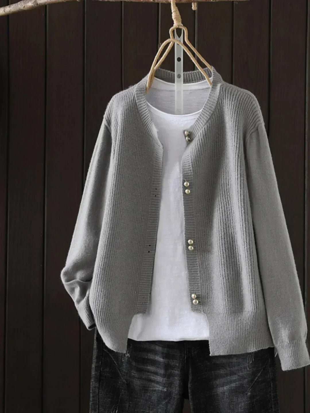 Poppy | Comfortable Classic Knit Cardigan