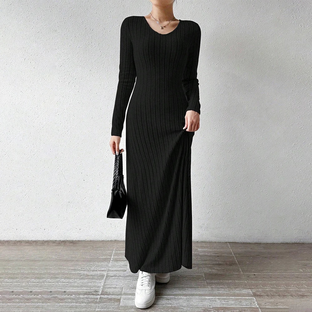 Lucy Rose - Elegant Midi Dress for Women