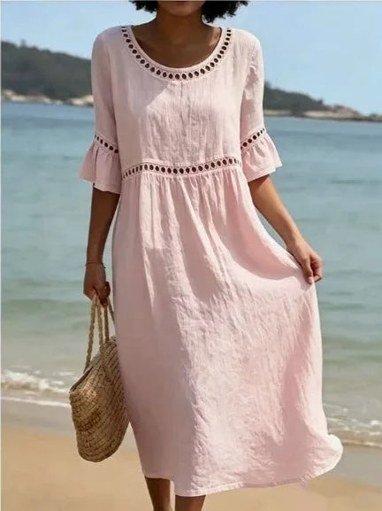 Mabel - Long Dress with Tummy Control Effect
