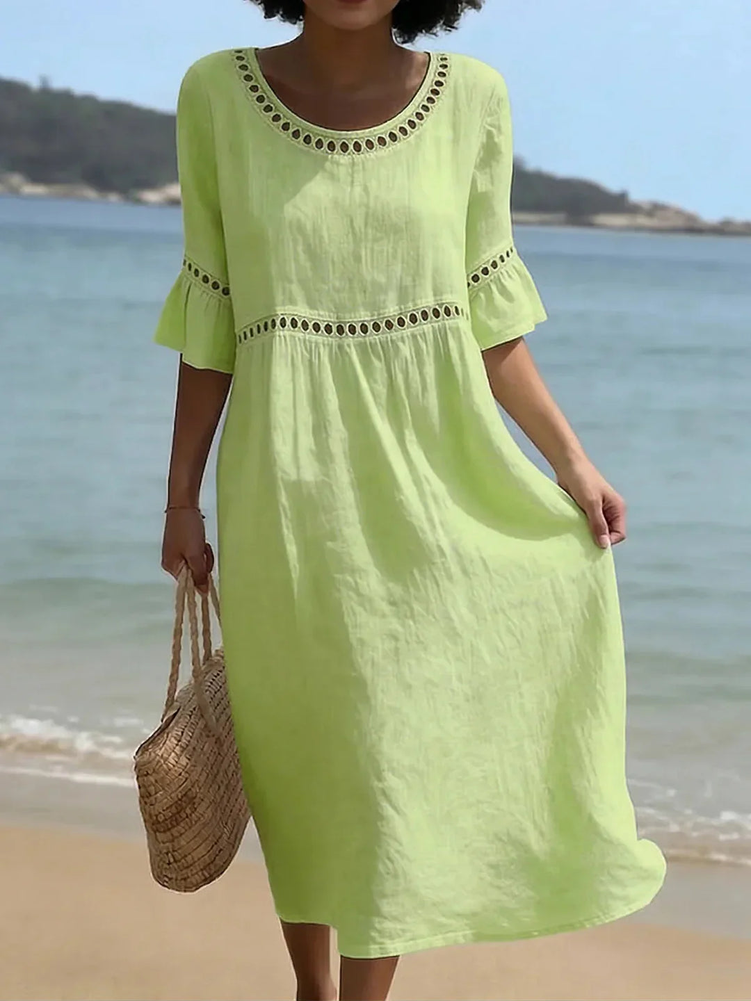 Mabel - Long Dress with Tummy Control Effect