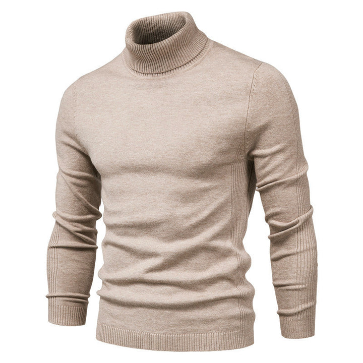 Alistair | Mens Fitted Roll Neck Knit Jumper