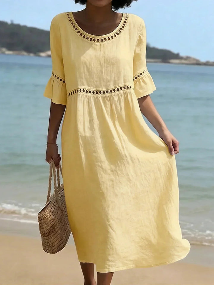 Mabel - Long Dress with Tummy Control Effect