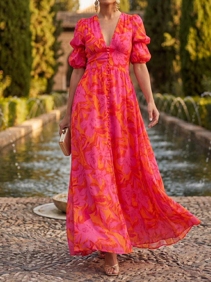 Olvera Silk Dress - Unmatched Elegance