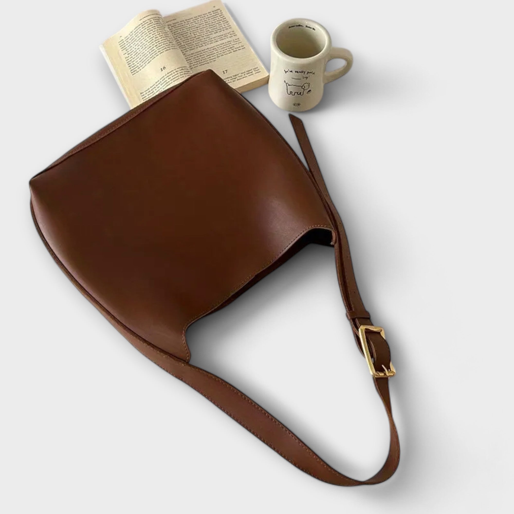 Olívia – Elegant Leather Shoulder Bag