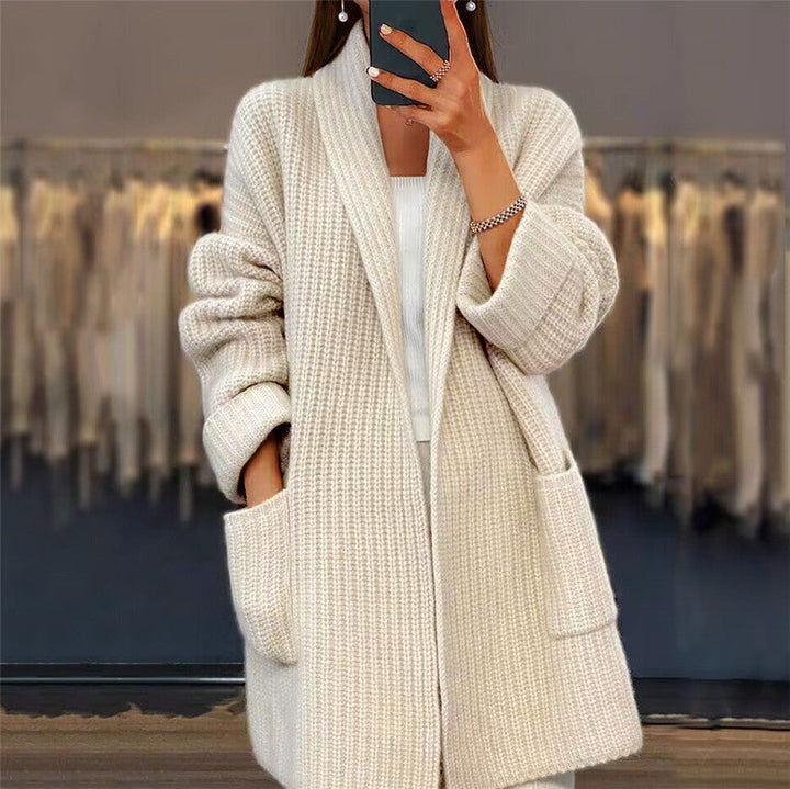Beatrice | Cozy Pocket Knit Cardigan
