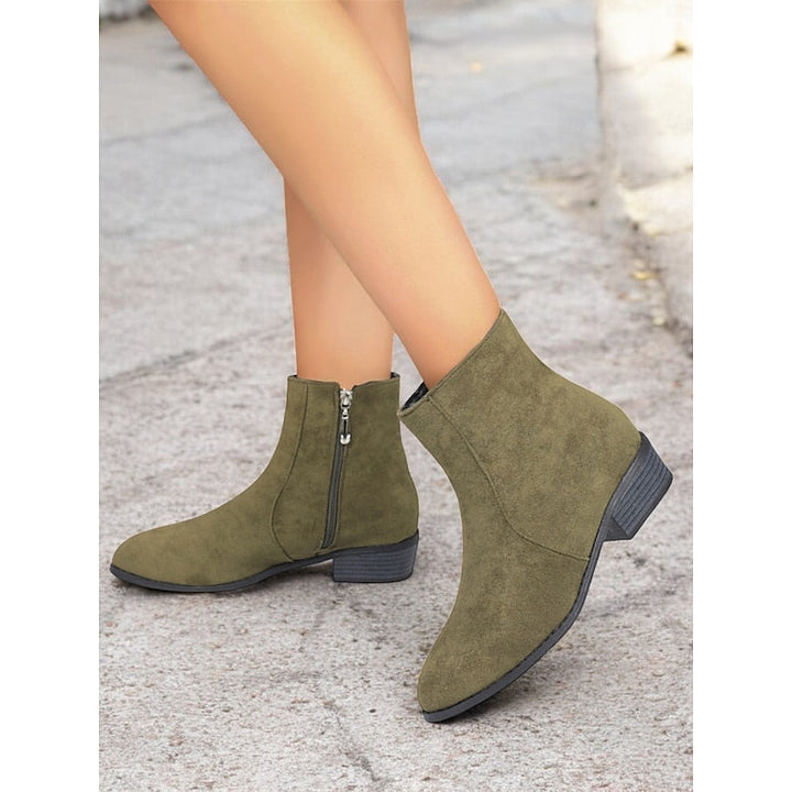 Philippa | Womens Block Heel Ankle Boots