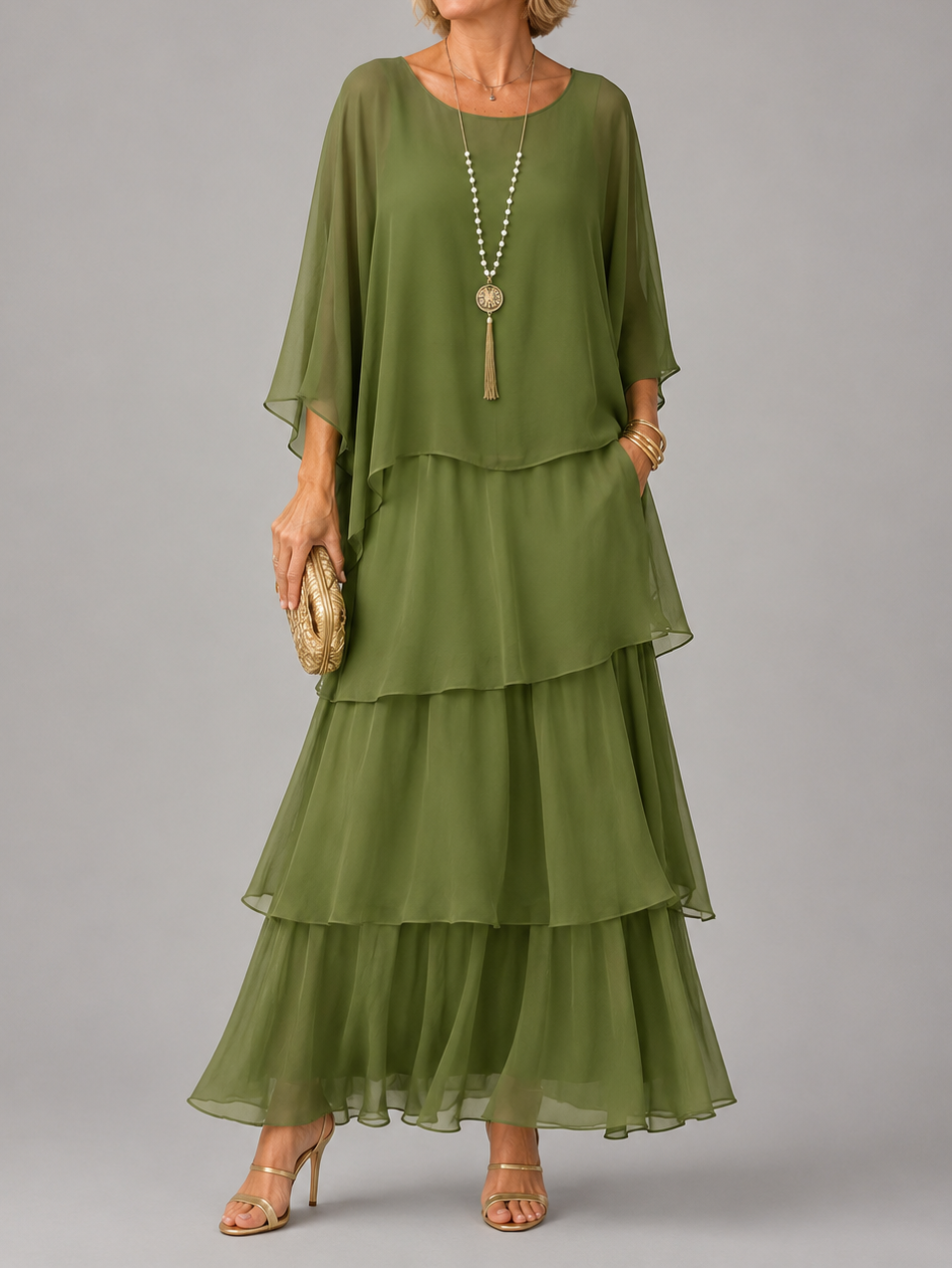 Lara | Elegant Flowing Maxi Dress