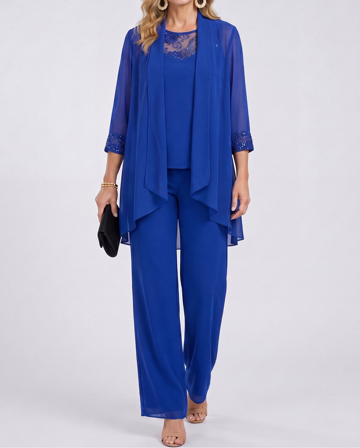 Beatrice | Linen Three-Piece Set