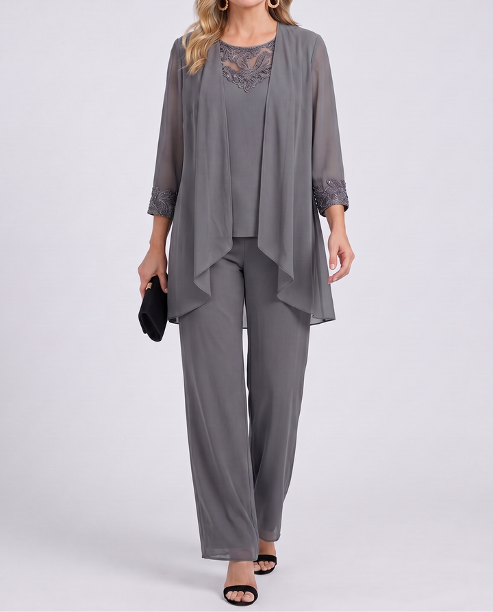 Beatrice | Linen Three-Piece Set
