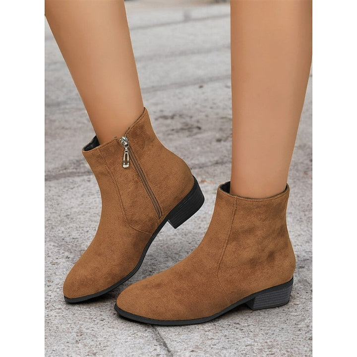 Philippa | Womens Block Heel Ankle Boots