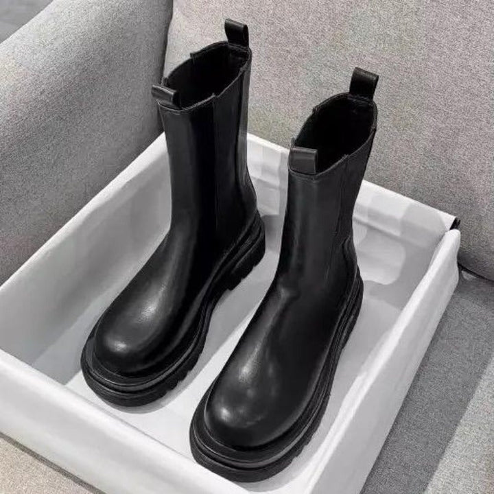 Camellia | Platform Chelsea Boots Womens Chunky