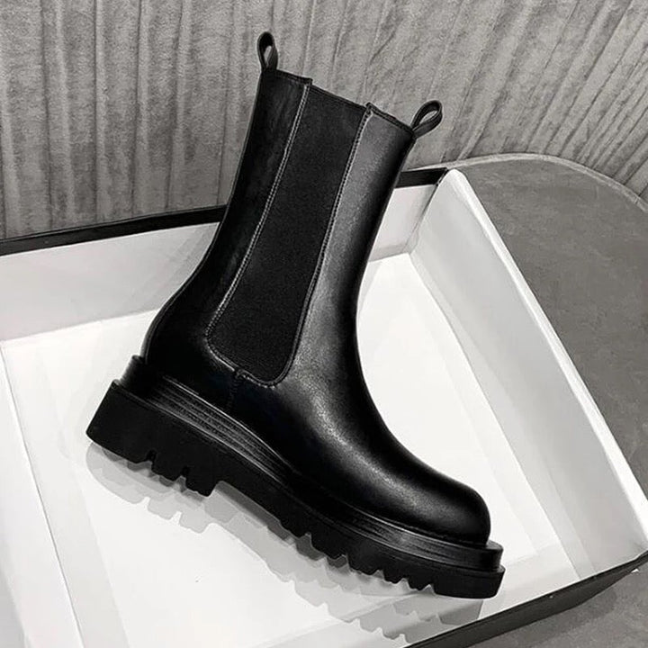 Camellia | Platform Chelsea Boots Womens Chunky