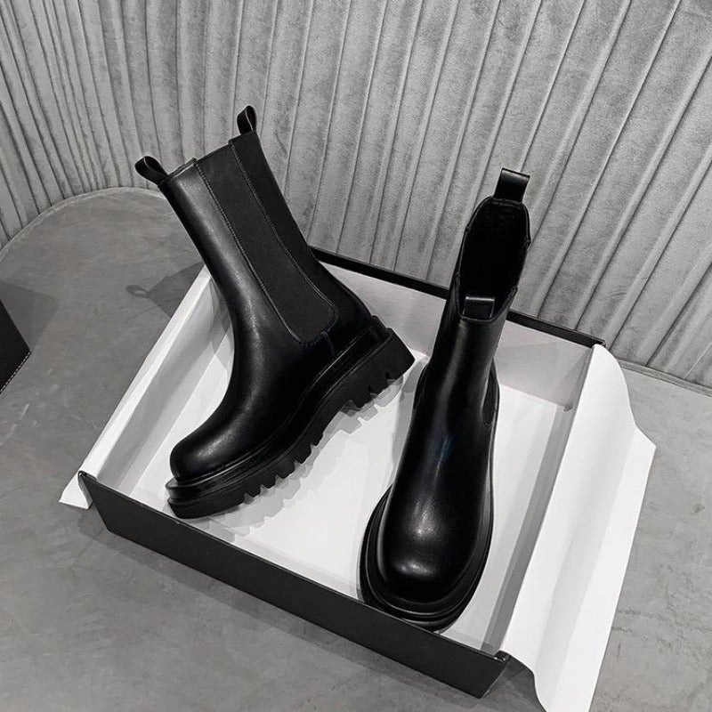 Camellia | Platform Chelsea Boots Womens Chunky
