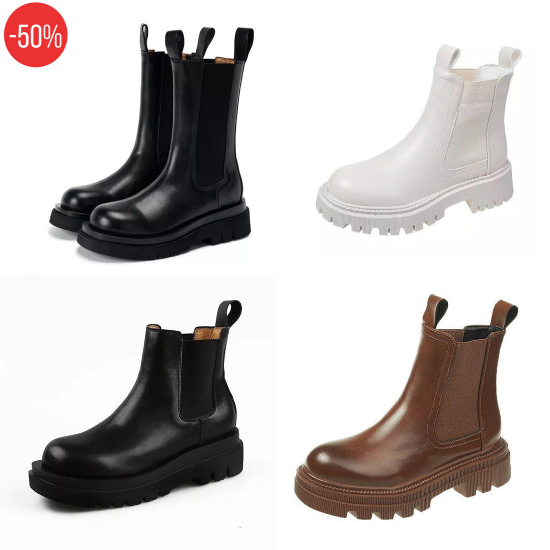 Camellia | Platform Chelsea Boots Womens Chunky